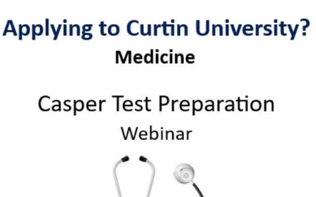 Casper Test Preparation for Curtin University Medicine